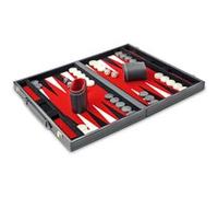 Backgammon feutrine rouge 38 cm Rouge G