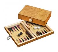 Backgammon - Jeu De Voyage - Cassette - Fotios - Bois - Mini