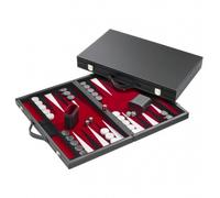 Backgammon - Mallette - Stelios - Cuir Synthétique - Grand