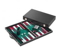 Backgammon - Mallette - Vaios - Cuir Synthétique - Grand