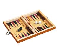 Backgammon - Jeu De Voyage - Cassette - Fotios - Bois - Mini