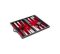 Philos-Spiele Backgammon Moyen 38 x 23,5 cm Rouge