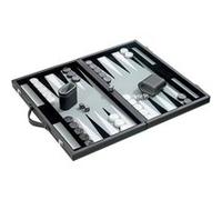 Backgammon moyen Philos 28x23.5cm Gris Gris G