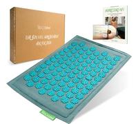 BACKLAxx ® Masseur de pieds acupression - Machine de massage des pieds pour la détente du dos, de la nuque et des épaules - Coussin pieds pour massage pieds - Massage pied acupuncture