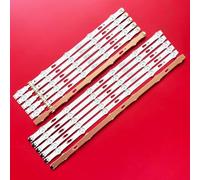 Backlight Strip 11 lampe 3v 1 / 3sets compatible avec les modèles de lampes UE48JU6500 UE48JU6445 UE48JU6400 UE48JU6060 V5DU-480DCA / B-R1 S_5U75_48_FL_FR 8K1927225B(1set(12pcs))
