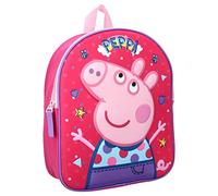 Backpack 3D Peppa Friends Around Town - Fuchsia One