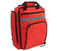 Backpack de premiers soins organisé tactique, nylon avec compartiment modulaire, équipement d'intervention d'urgence professionnelle pour les aventures en plein air et la