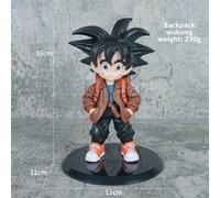 (Backpack )Dragon Ball enfance et muscle goku pvc modèle animé ornement pour déco bureau