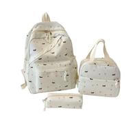 Backpack Femme Scolaire Tendance Grande Capacité Modèle Élégant Confortable pour Bureau Étude Déplacement Quotidien