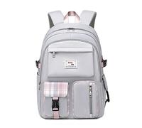 Backpack For Girls de grande capacité PACKS Daypacks Water Breathability Bookbag Book Backpacks Bookbag For Girls, C-Grey, L, Travel Backpacks