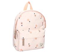 Sac à dos enfant rose, bleu, écru TU
