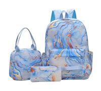 Backpack Set for Girls 3 Piece School Bag with Lunch Bag Pencil Case