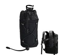 Backpack Strap Water Bottle Holder - 3-Point Attachment Pouch | Waterproof