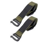 Backpack Straps - Quick Adjust Expansion Accessory for Gear Carry | External Buckle Tie Down Set with Secure Fasten Support & Flexible Length Fit for Camping Trips, Hiking Loads, Home Packing Travel