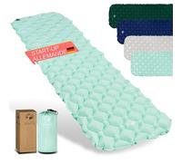 Backpacker's Journey Matelas randonnée Ultra léger - Matelas Gonflable Compact pour Matelas Camping 1 Place, idéal Trek, Bivouac, Outdoor & bikepacking