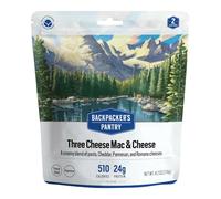 Backpacker's Pantry Three Cheese Mac & Cheese - Nourriture lyophilisée pour randonnée et camping - Nourriture d'urgence - 24 g de protéines, végétarien, 1 pièce