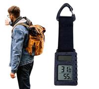 Backpacking Temperature Monitor, Solar Powered Lightweight Travel Meter