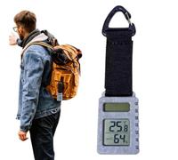 Backpacking Temperature Monitor, Solar Powered Lightweight Travel Meter