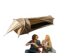 Backpacking Tent - Lightweight 1 Person Hiking Tent, Waterproof and Windproof Shelter with Aluminum Poles, PU3000 Rain Protection, Portable Camping Gear for Outdoor Travel and Adventure