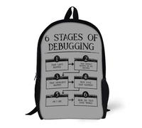 Backpacks 6 Stages Of Debugging 17inch School Bag