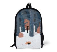 Backpacks Asleep in The Woods 17inch School Bag