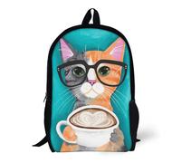 Backpacks Kitten's Latte of Love 17inch School Bag