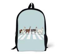 Backpacks Llama The Abbey Road #1 17inch School Bag