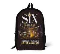 Backpacks Six The Musical Australia Sydney Poster 17inch School Bag