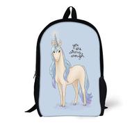 Backpacks You Are Strong Enough Unicorn 17inch School Bag
