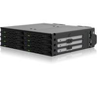 Backplane Cage, Rack Mobile, Boitier De Rack Hot Swap Pour 8 X Hdd/Ssd 2.5"" Sata/Sas Dans 1 Baie De 5.25"" - Expresscage Mb038Sp-B