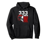 Backprint 333 Je ne suis qu'un Demi-Diable Sweat à Capuche