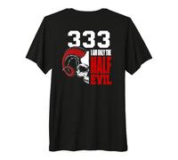 Backprint 333 Je ne suis qu'un Demi-Diable T-Shirt Haut de Gamme