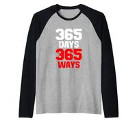 Backprint 365 Jours 365 façons Manche Raglan