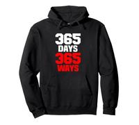 Backprint 365 Jours 365 façons Sweat à Capuche