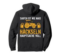 Backprint Boire, C'est comme Couper du maïs, Tant qu'il est Sweat à Capuche