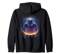 Backprint Chevaliers dans la Boule de Cristal Supernova Sweat à Capuche