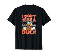 Backprint Do I Look Like I Give A Duck I Don't Give A Duck T-Shirt