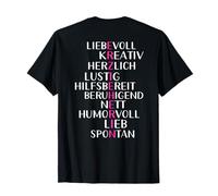 Backprint éducateur Maternelle et éducation T-Shirt