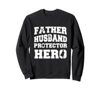Backprint Father Housse de Protection Hero Sweatshirt