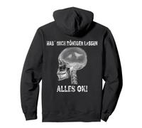 Backprint Fun and drôle Hab Mich röntgen Lassen Sweat à Capuche
