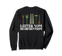Backprint Gestionnaire Amusant du Jardinage du Centre de Sweatshirt