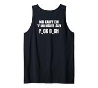 Backprint j'achète Un i et Je Voudrais résoudre f_CK d_ch Débardeur