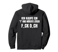 Backprint j'achète Un i et Je Voudrais résoudre f_CK d_ch Sweat à Capuche