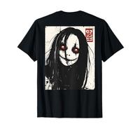 Backprint Japan Aesthetic Kuchisake Onna Horror Streetwear T-Shirt