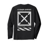 Backprint Japon Streetwear Y2K Techwear Anime Cyberpunk Manche Longue