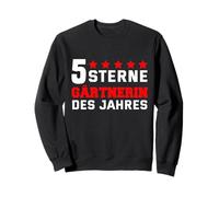 Backprint Jardinier 5 étoiles de l'année Sweatshirt
