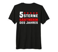 Backprint Jardinier 5 étoiles de l'année T-Shirt Haut de Gamme