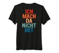 Backprint Je n'ai Rien à Voir avec la liberté d'expression T-Shirt Haut de Gamme