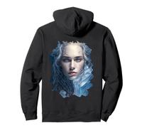 Backprint La Reine du Royaume glacé Invincible Sweat à Capuche