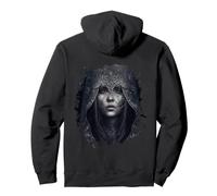 Backprint La Sorcière Noire et sa Magie Sweat à Capuche